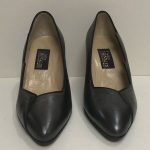 Baldan Made in Italy Pewter High Heel Pump